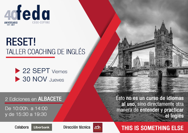 1ª Edición. RESET! Taller Coaching de Inglés