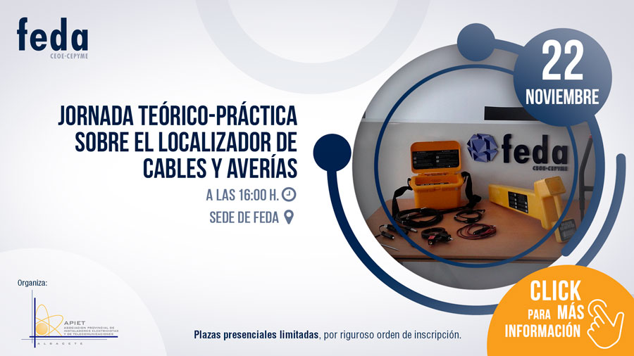 Jornada teórico-práctica sobre el localizador de cables y averías