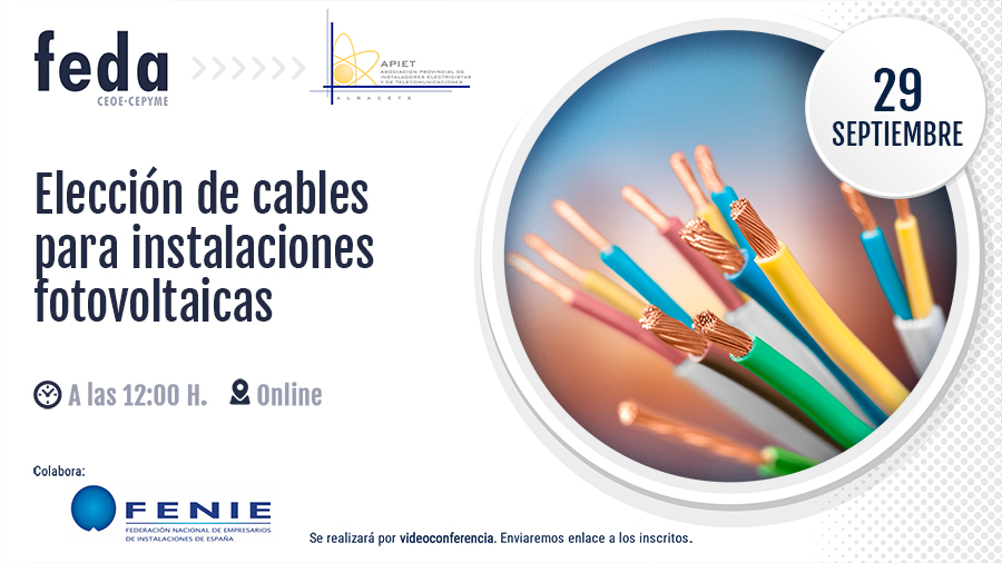 Elección de cables para instalaciones fotovoltaicas