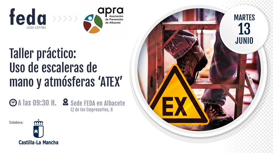 Taller práctico: uso de escaleras de mano y atmósferas ATEX