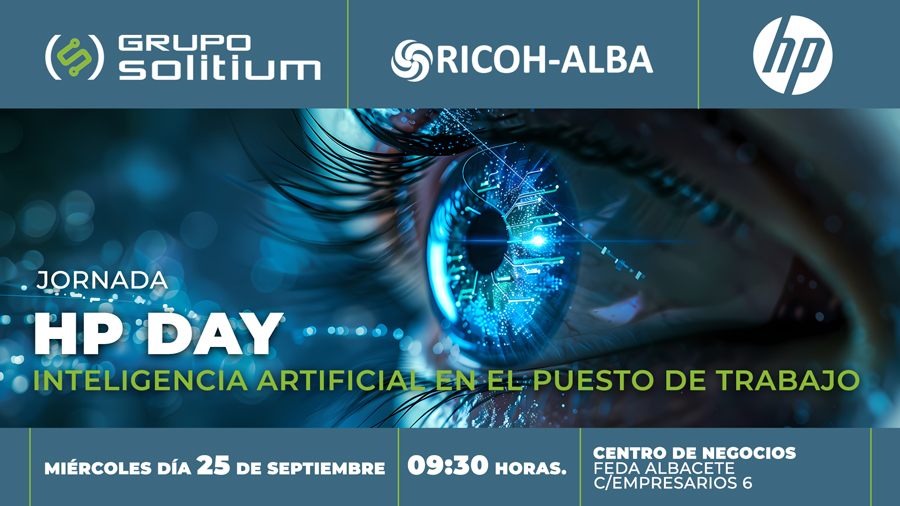 Jornada. HP happy day: INTELIGENCIA ARTIFICIAL EN EL PUESTO DE TRABAJO