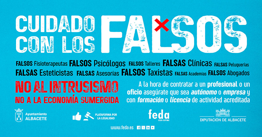 No a los falsos