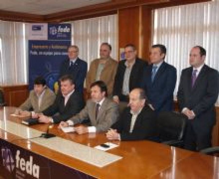 Fotografía de FEDA presenta su candidatura de consenso para el Pleno de la Cámara, ofrecida por FEDA