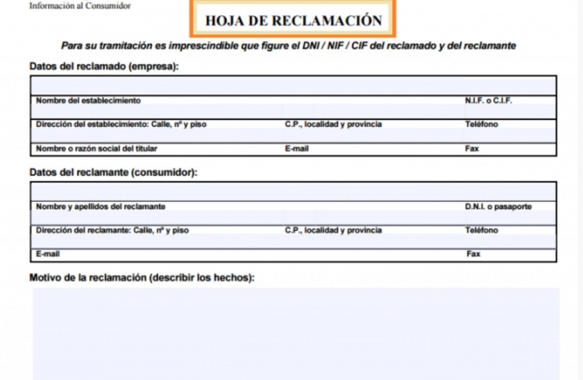 Servicio Web para Reclamaciones de los Usuarios del Transporte Regular de Uso General