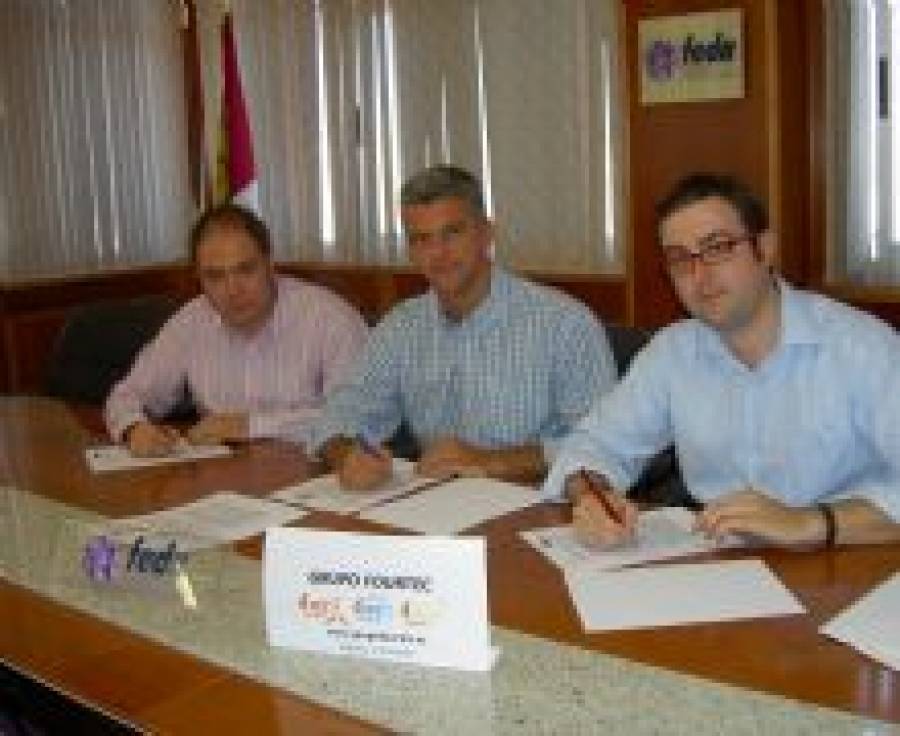 Fotografía de Acuerdo FEDA-Fourtec para la Certificación Energética de la nueva sede, ofrecida por FEDA