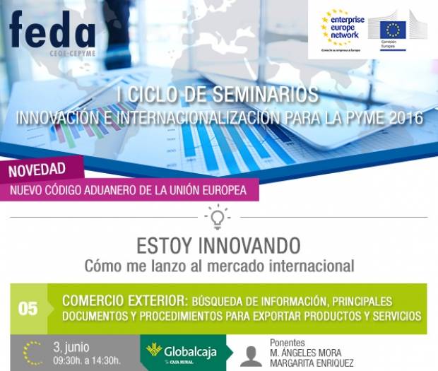 Fotografía de Taller internacionalización e innovación. Nuevo Código Aduanero, ofrecida por FEDA