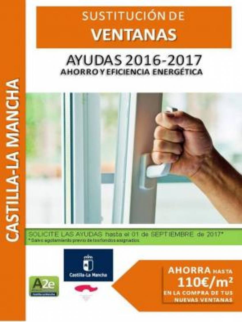 Nueva convocatoria del Plan Renove de Ventanas 2016-2017