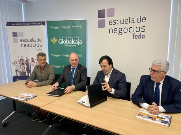 Fotografía de La Fundación Globalcaja-Albacete se convierte en colaborador global de Escuela de Negocios FEDA, ofrecida por FEDA