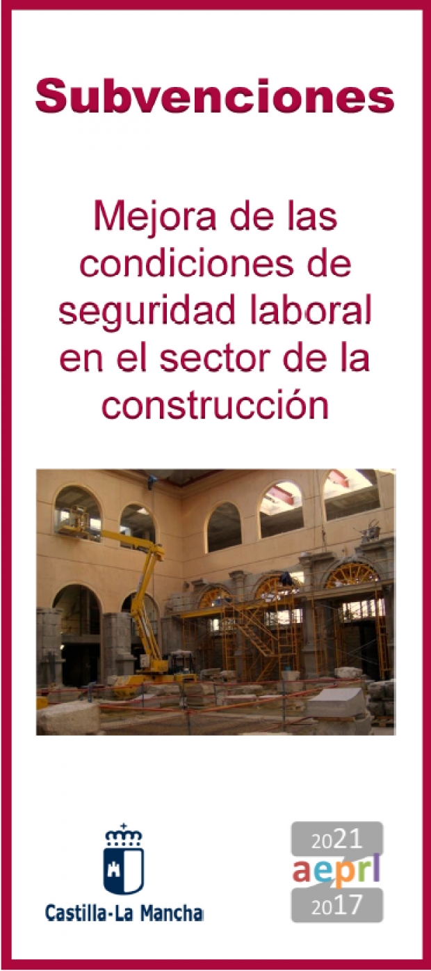 Fotografía de CONVOCATORIA DE SUBVENCIONES DESTINADAS A MEJORAR LAS CONDICIONES DE SEGURIDAD LABORAL EN EL SECTOR CONSTRUCCIÓN, ofrecida por FEDA