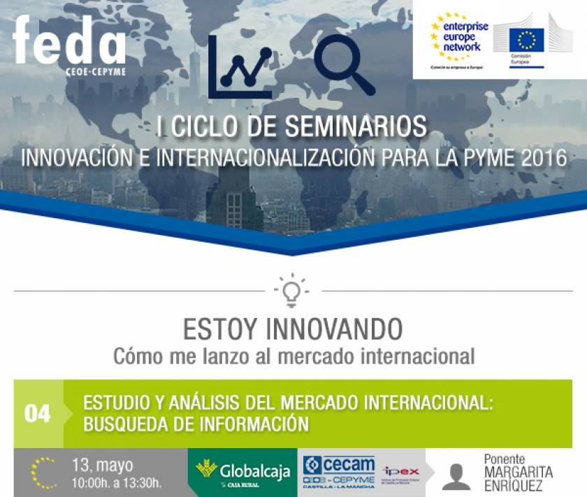 Taller en FEDA para el análisis del mercado internacional, su búsqueda y estudio