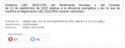 Fotografía de Novedades de la Directiva de Eficiencia Energética, ofrecida por FEDA