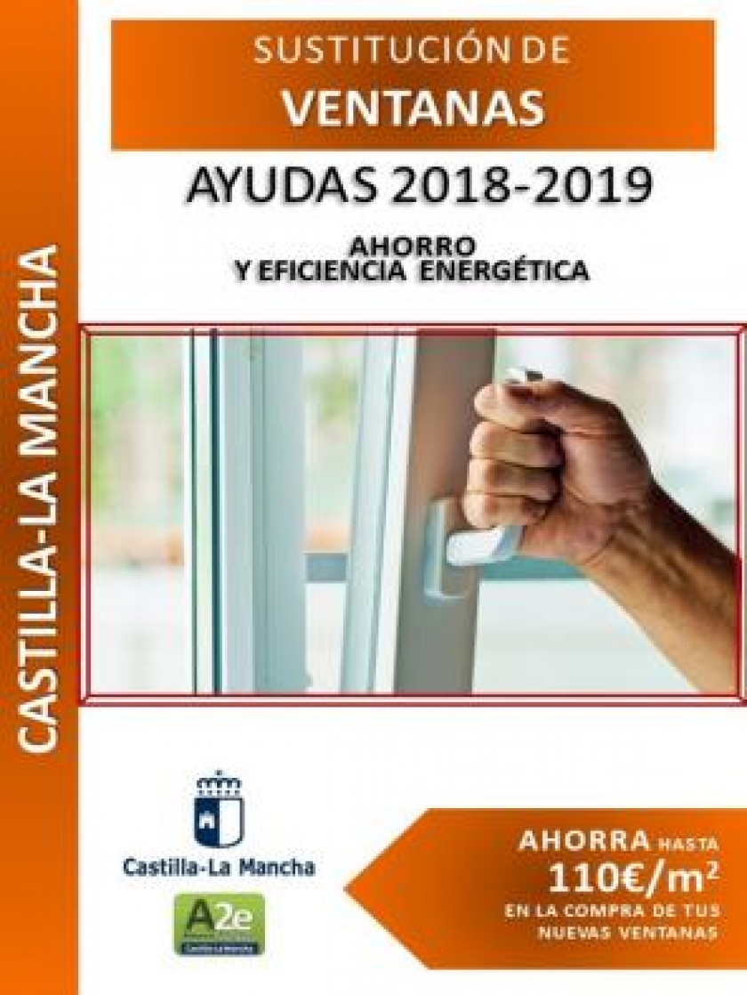 Abierta la convocatoria del Plan Renove de Ventanas 2018-2019