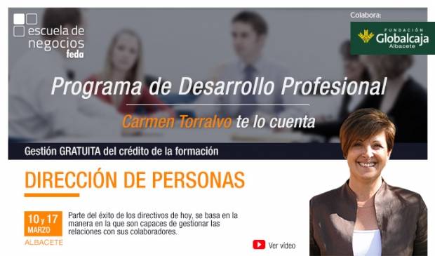 Fotografía de El seminario de Carmen Torralvo sobre Dirección de Personas inicia el IX Programa de Desarrollo Profesional de Escuela de Negocios FEDA, ofrecida por FEDA