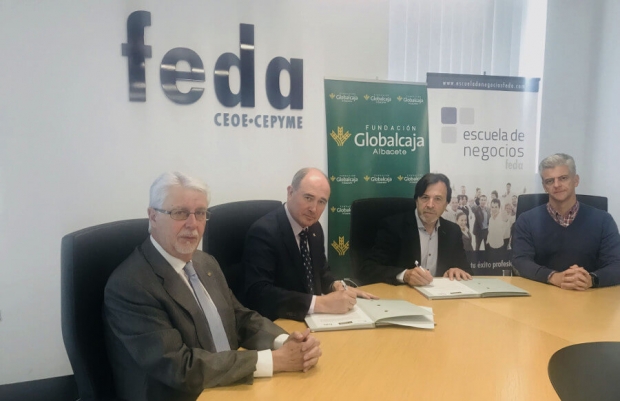 Fotografía de Con la colaboración de Fundación Globalcaja, Escuela de Negocios FEDA se acerca más a los empresarios, autónomos y profesionales de la provincia, ofrecida por FEDA