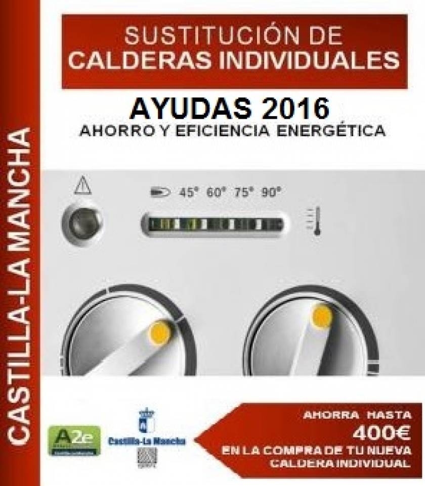 Bases reguladoras de las ayudas para la sustitución de calderas individuales 2016