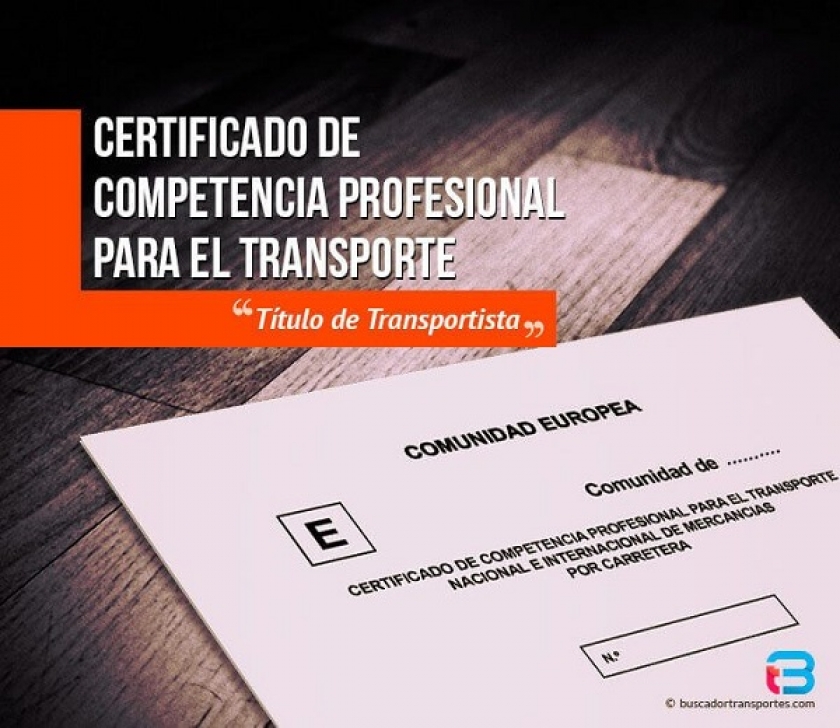 PRUEBAS COMPETENCIA PROFESIONAL PARA EL TRANSPORTE