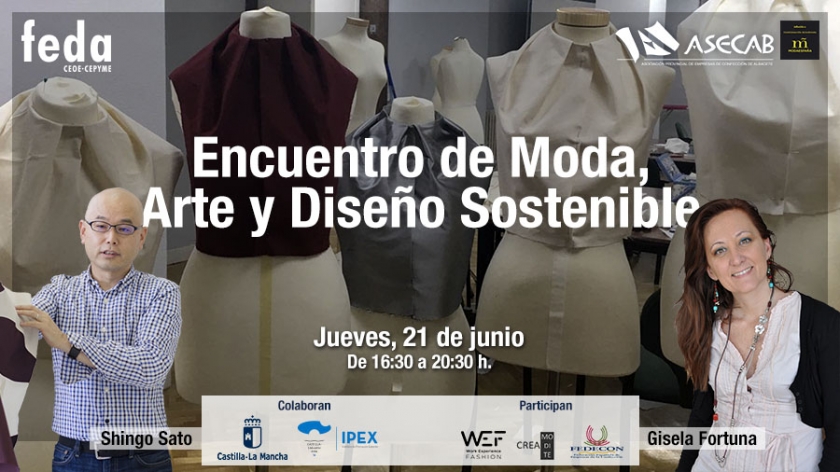 De la mano de ASECAB, la moda, el arte y el diseño sostenible se darán cita en FEDA