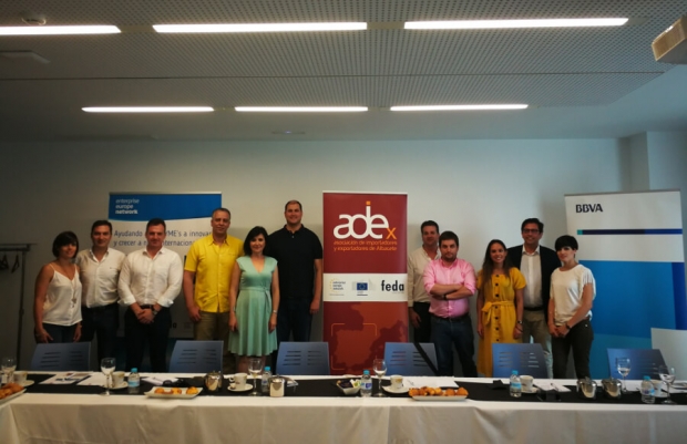 Fotografía de En el segundo desayuno networking de ADIEX, los exportadores han compartido experiencias sobre mercados potentes y complejos, como EE.UU y México, ofrecida por FEDA