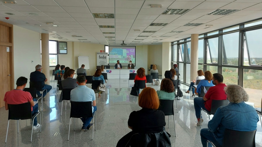 El Observatorio Provincial de Igualdad en las Relaciones Laborales se ha presentado en la Delegación de FEDA en Villarrobledo