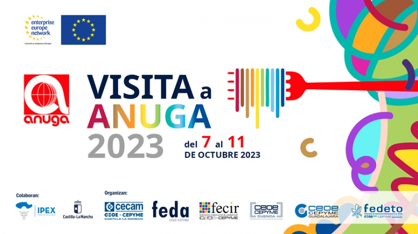 Subvenciones para la participación en la visita a la Feria de Anuga (Colonia, 7-11 Octubre 2023).