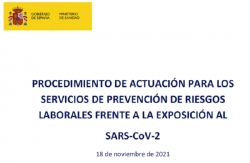 Fotografía de PROCEDIMIENTO DE ACTUACIÓN PARA LOS SERVICIOS DE PREVENCIÓN FRENTE A LA EXPOSICIÓN AL SARS-CoV-2, ofrecida por FEDA