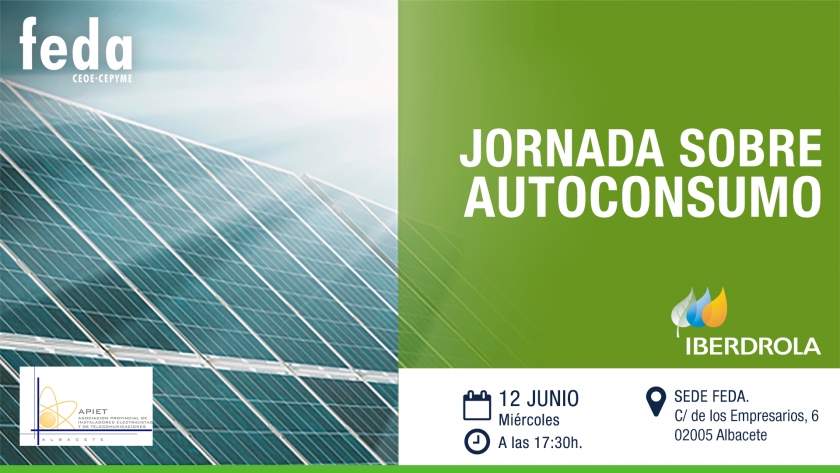 FEDA e Iberdrola presentan el autoconsumo como una oportunidad de negocio y ahorro y una apuesta por el medio ambiente