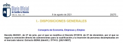 Fotografía de DECRETO 86/2021. CONCESION DIRECTA DE SUBVENCIONES PARA LA CUALIFICACION Y LA INSERCION DE PERSONAS DESEMPLEADAS EN EL MERCADO LABORAL, ofrecida por FEDA