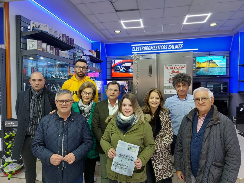 La Delegación de FEDA en Hellín cierra la campaña navideña del comercio con el sorteo de premios