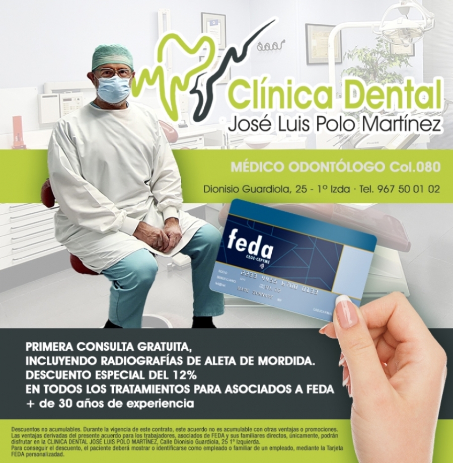 Fotografía de CLINICA DENTAL JOSE LUIS POLO, ofrecida por FEDA