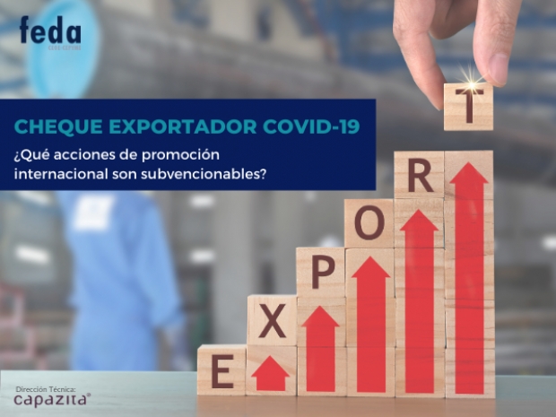 Fotografía de Acciones de promoción internacional subvencionables en la ayuda de IPEX – CHEQUE EXPORTADOR COVID19, ofrecida por FEDA