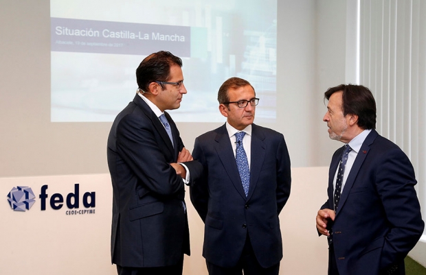 Fotografía de BBVA Research ha presentado en FEDA a los empresarios de Albacete su informe “Situación Castilla-La Mancha”, ofrecida por FEDA