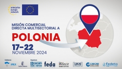 Fotografía de Convocatoria subvención para la participación en la Misión Comercial Directa Multisectorial a Polonia. 17-22 Nov 2024., ofrecida por FEDA