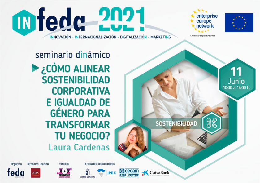 La sostenibilidad corporativa y la igualdad como herramienta competitiva en el tercer seminario del programa IN-FEDA