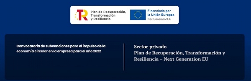 PUBLICADA ORDEN TED/1211/2022, por la que se establecen las bases reguladoras y se efectúa la convocatoria para la concesión de ayudas al impulso de la economía circular año 2024