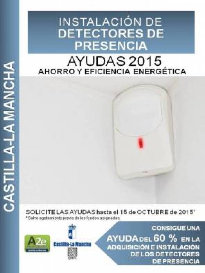 Ayudas para la instalación de detectores de presencia 2015