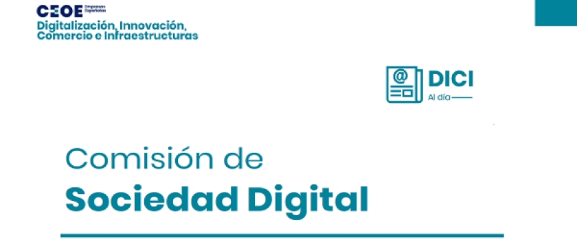 BOLETIN SEMANAL “DICI AL DÍA” ÁMBITO SOCIEDAD DIGITAL, SEMANAS del 11 al 29 de julio.