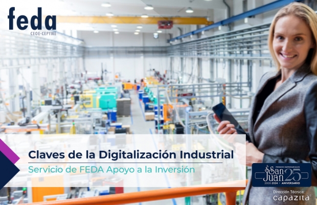 Fotografía de La digitalización industrial, ofrecida por FEDA