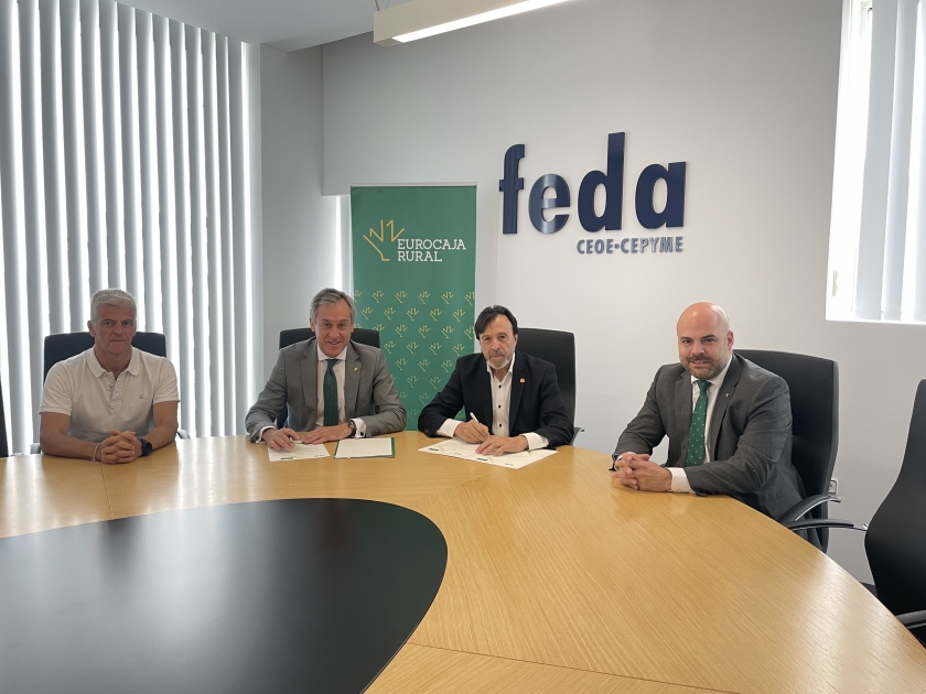 Eurocaja Rural y FEDA, unidos para impulsar iniciativas empresariales que dinamicen la economía albaceteña