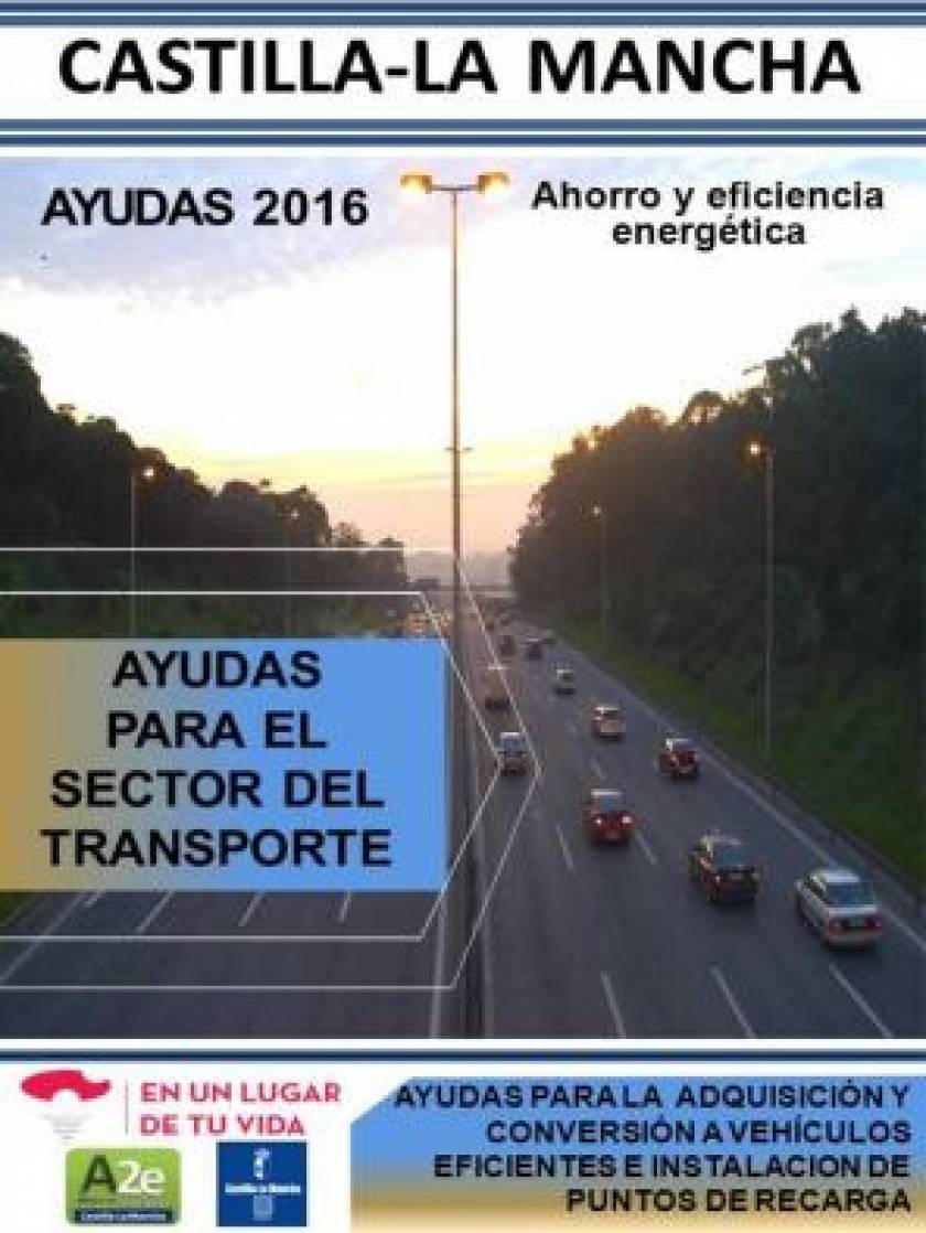 Ayudas para la adquisición de vehículos eficientes energéticamente 2016