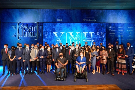 Fotografía de Emoción, recuerdo y esperanza en los Premios Empresariales San Juan del “reencuentro”, ofrecida por FEDA