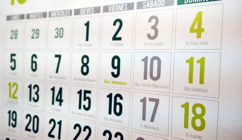 Calendario Laboral 2016