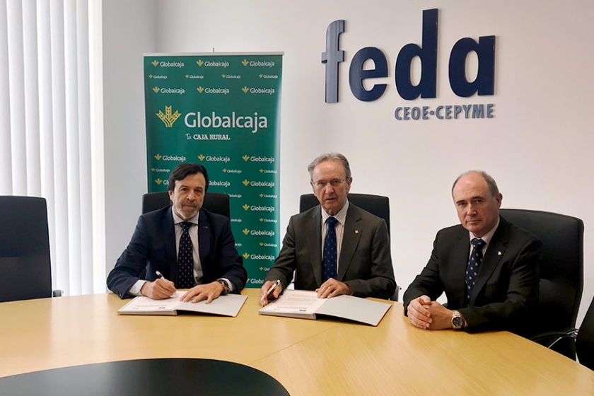 Globalcaja se vuelve a comprometer con FEDA en sus acciones de promoción empresarial