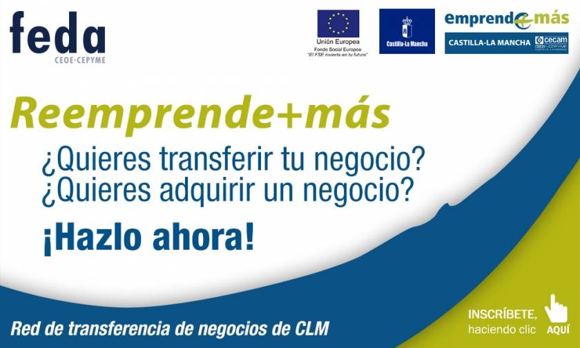 CECAM pone en marcha Reemprende+Más, Red de Tansferencia de Negocios en Castilla-La Mancha