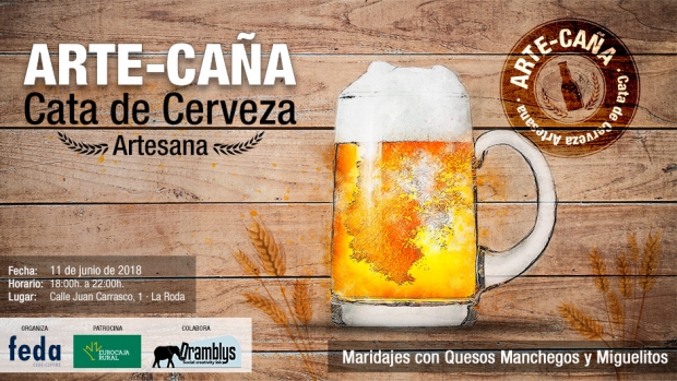 Fotografía de FEDA convoca en La Roda una cata guiada de cervezas artesanas: Arte-Caña, ofrecida por FEDA