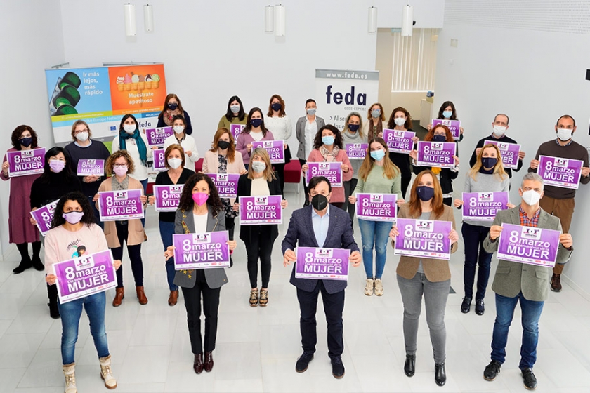 FEDA reivindica hoy 8 de marzo que la igualdad laboral es posible entre hombres y mujeres