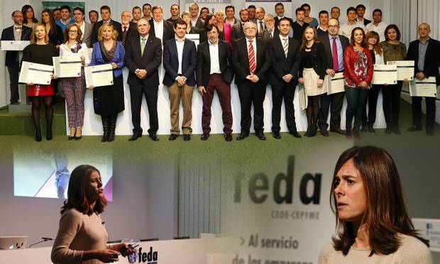 Fotografía de La alpinista Edurne Pasaban anima a los empresarios en FEDA a aprender del riesgo, ofrecida por FEDA