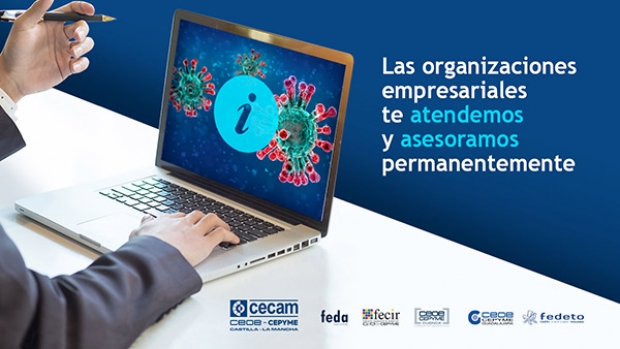 Fotografía de EL PLAN EXTRAORDINARIO DEL GOBIERNO REGIONAL INCORPORA MEDIDAS ESPECÍFICAS DE APOYO PARA PYMES Y AUTÓNOMOS DEMANDADAS POR CECAM Y SUS ORGANIZACIONES MIEMBRO, ofrecida por FEDA