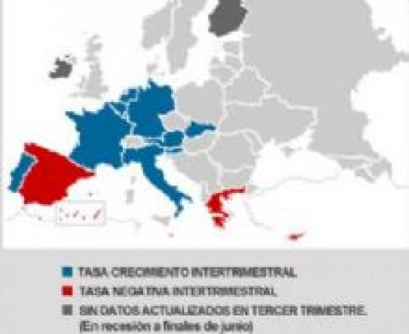 La eurozona deja atrás la recesión gracias a sus principales potencias