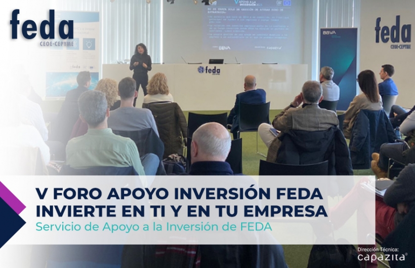 V Foro Inversión FEDA – ¿Miedo y/o preparación? Invierte en ti y en tu empresa