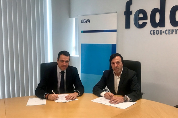 Fotografía de FEDA y BBVA renuevan su acuerdo de colaboración para impulsar la competitividad de las empresas, pymes y autónomos de Albacete, ofrecida por FEDA